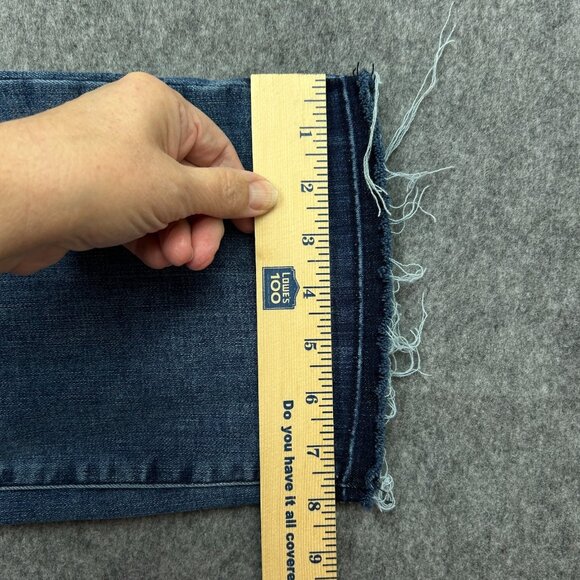 NYDJ Joni High Rise Relaxed Capri Jeans Women's Size 14 Released Hem Lift Tuck - Picture 12 of 13